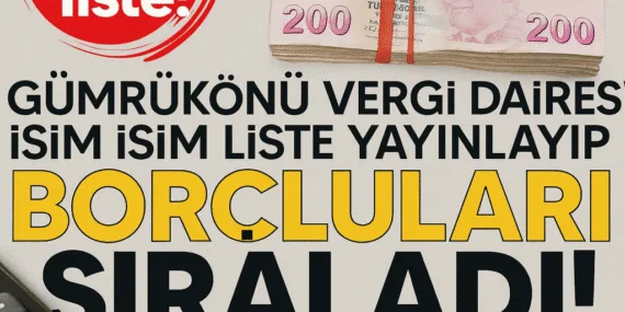 Sakarya’da Vergi Dairesinden Borçlulara İlanla Ödeme Emri! İşte Listede Yer Alan İsimler