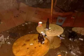 Akyazı'da Baraka Yangını