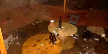 Akyazı'da Baraka Yangını