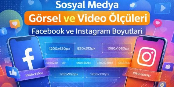 Sosyal Medyada Doğru Görsel Boyutları: Facebook & Instagram Ölçüleri Sosyal Medya Paylaşımları İçin Güncel Görsel ve Video Ölçüleri