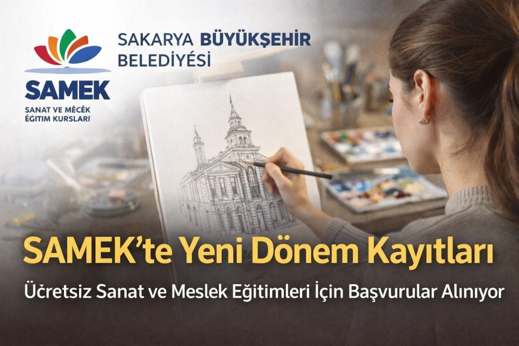 SAMEK’te yeni dönem kayıtları başladı – Sakarya Büyükşehir Belediyesi ücretsiz kurslar