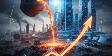 2000-2026 bakır fiyatları artış grafiği ve sanayi kullanımı illüstrasyonu.