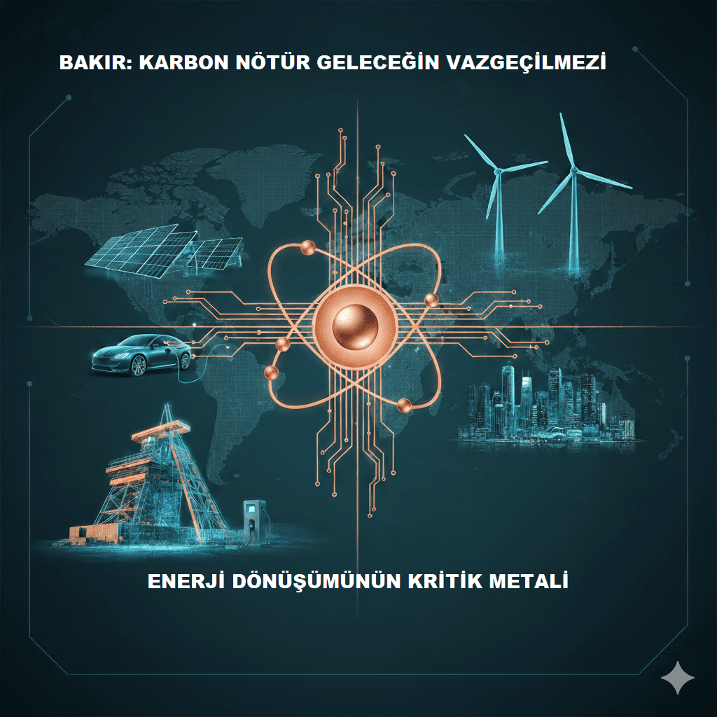 ENERJİ DÖNÜŞÜMÜNÜN KRİTİK METALİ - Bakır: Yeşil Enerji Dönüşümünün Gizli Kahramanı