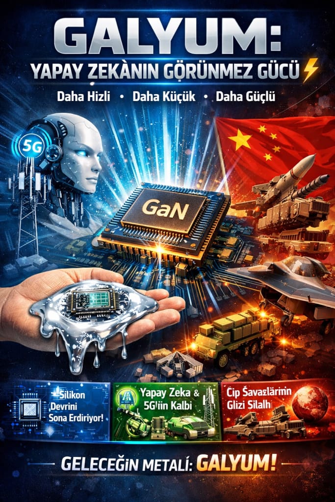 Galyum: Silikon Vadisi’nin Yeni Gözdesi ve Çip Savaşları