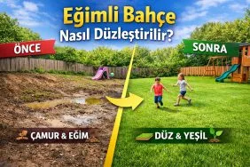 Bahçenin Eğimi Nasıl Yeniden Düzenlenir?