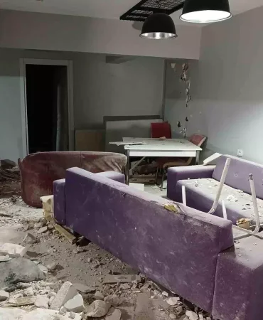 Kız yurdunda korkutan patlama: Öğrenciler otele yerleştirildi