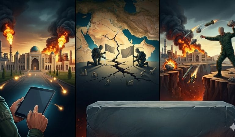 The Silent Triptych of Gulf Geopolitics and its Resolution