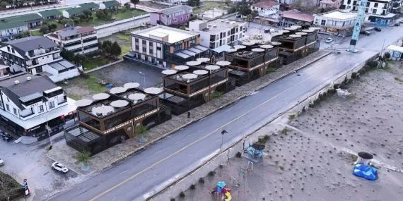 Kocaali Sahili'nde Yeni Dönem: Kafe Projesi Başladı