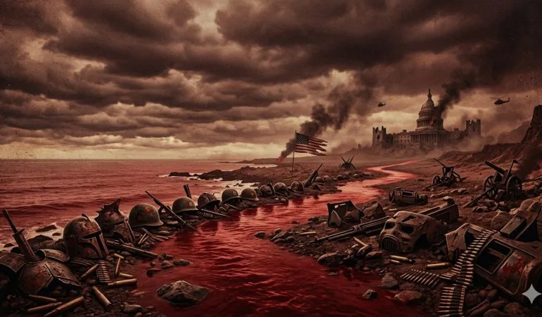 Dünyanın neresinde kan akıyorsa ABD’nin bir parmağı vardır. ABD’nin kuruluş döneminden beri savaşla beslenen bir makine olduğunu anlatan birçok film mevcut.